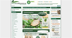Desktop Screenshot of natur-warenhaus.de